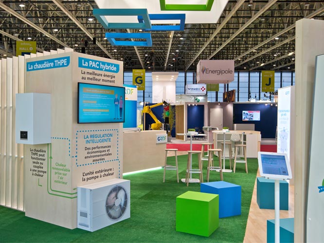 stand-pollutec-paris-GRDF-Keops-event Pollutec Paris - Stand GRDF Keops Event